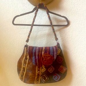 Rising Tide Felted Purse